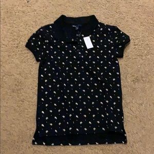 Gap girls polo shirt